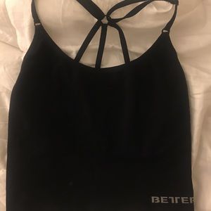 Better bodies cropped tank